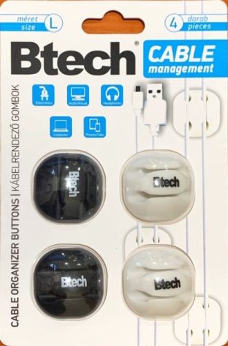 Btech BCM-120 Kábelrendező gombok