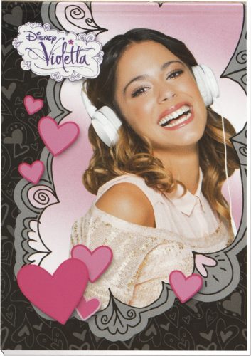 Disney Violetta A7-es jegyzetfüzet