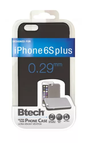 iPHONE 6 PLUS FEKETE ultravékony telefontok