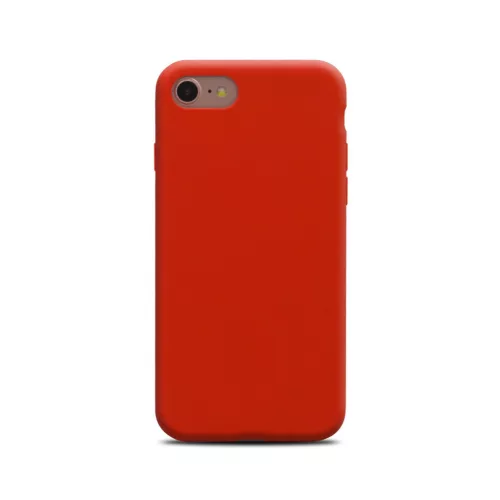 IPhone 7/8/SE (2020) PIROS SZILIKON TOK