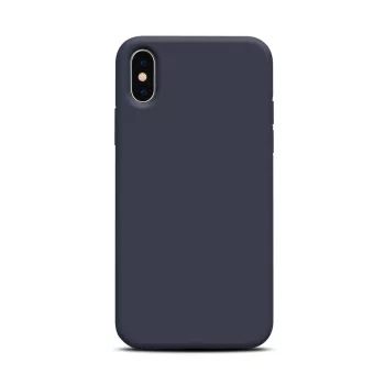 IPhone X SÖTÉTKÉK SZILIKON TOK
