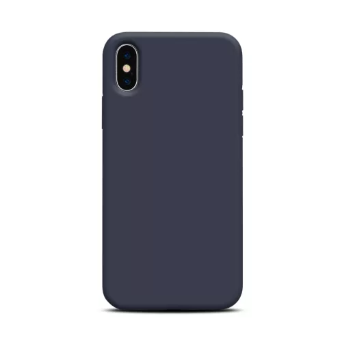 IPhone X SÖTÉTKÉK SZILIKON TOK
