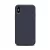 IPhone X SÖTÉTKÉK SZILIKON TOK