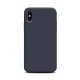IPhone X SÖTÉTKÉK SZILIKON TOK