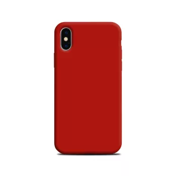 IPhone X PIROS SZILIKON TOK