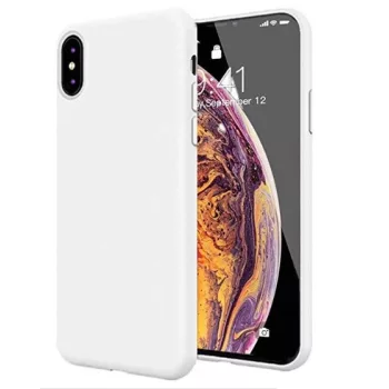 IPhone XS MAX FEHÉR szilikon telefontok