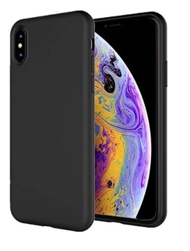 IPhone XR FEKETE SZILIKON TOK