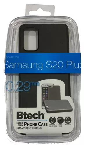 SAMSUNG S20 PLUS FEKETE ultravékony telefontok