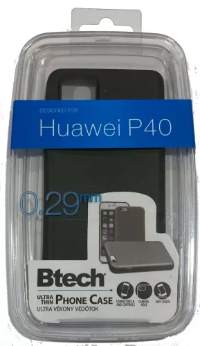 HUAWEI P40 FEKETE ultravékony telefontok