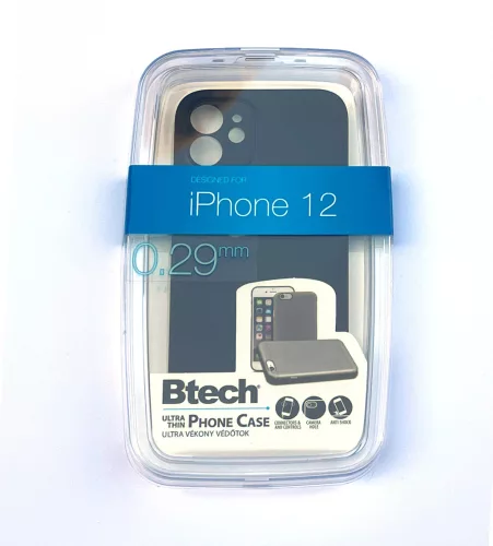 iPhone 12 FEKETE ultravékony telefontok
