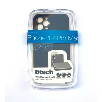 iPhone 12 Pro Max fekete ultravékony telefontok
