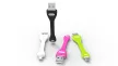 Btech BTU-5030 USB kábel, pink