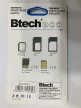 Btech BSH-8050 SIM kártya tartó és adapter, kék