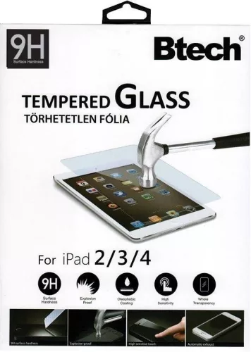 iPad 2/3/4 kijelzővédő fólia