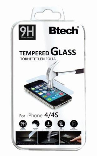 iPhone 4/4S kijelzővédő üvegfólia