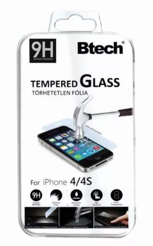 iPhone 4/4S kijelzővédő üvegfólia