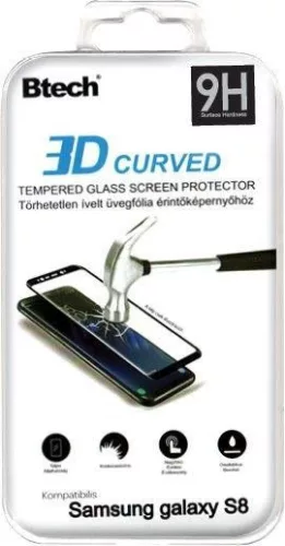 Samsung Galaxy S8 3D kijelzővédő fólia