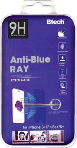 Iphone 6+/6S+/7+/8+ Anti-Blue Ray  kijelzővédő fólia