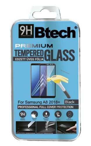 Samsung Galaxy A8 Plus 2018 kijelzővédő üveg fólia