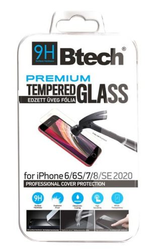 iPhone 6/6S/7/8/SE (2020) kijelzővédő fólia
