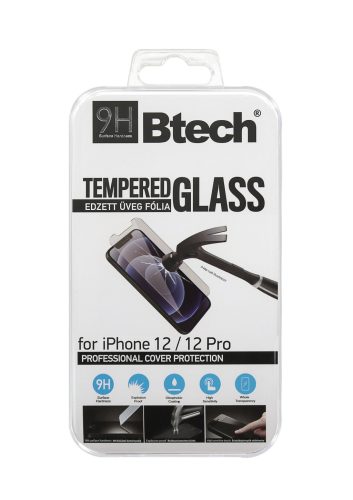iPhone 12 / 12 PRO flat glass üvegfólia