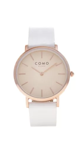 Como Milano Trendsetters női rosegold számlapos fehér színű karóra
