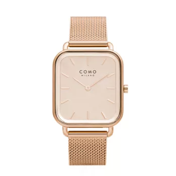 Como Milano Square női rosegold számlapos rosegold színű karóra