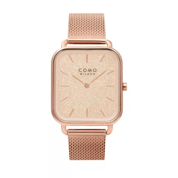 Como Milano Square női rosegold számlapos rosegold színű karóra