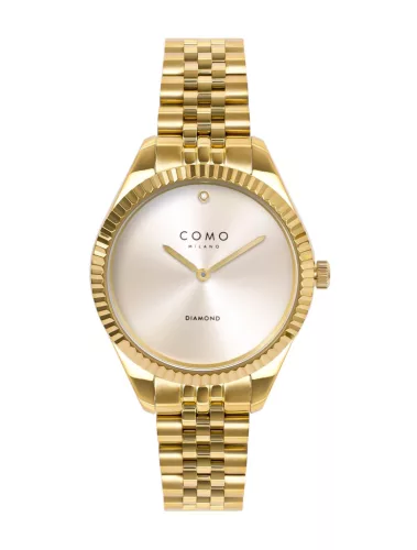 Como Milano Precious Trend női Arany számlapos Arany karóra