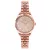 Como Milano Precious Trend női Csillámos rosegold számlapos Rosegold karóra
