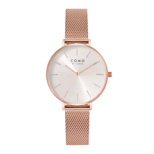Como Milano Trendsetters női ezüst számlapos rosegold színű karóra