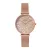 Como Milano Trendsetters női csillámos rosegold számlapos rosegold színű karóra