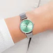 Como Milano Trendsetters női lagúna zöld számlapos ezüst színű karóra