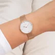 Como Milano Trendsetters női ezüst számlapos rosegold színű karóra