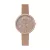 Como Milano Trendsetters női csillámos rosegold számlapos rosegold színű karóra