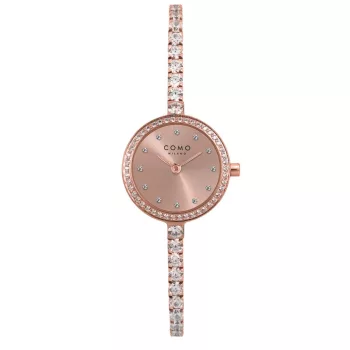 Como Milano Starlight női ezüst számlapos rosegold színű karóra