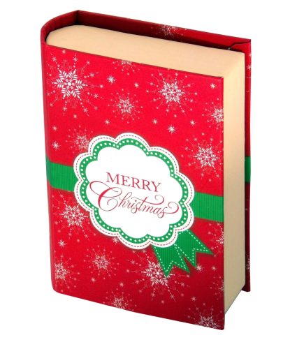 AJÁNDÉKDOBOZKA MÁGNESES ZÁRRAL Merry Christmas/Mikulás