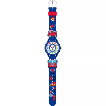 Btechkids Tűzoltóautó analóg gyerekóra BTKW2003