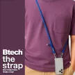 Btech THE STRAP fekete/fehér Multifunkciós nyakpánt