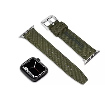   Timberland Sapo zöld bőr Apple Watch szíj textil felsőrésszel 20 mm